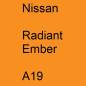 Preview: Nissan, Radiant Ember, A19.